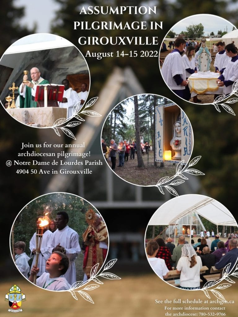 Girouxville Pilgrimage begins Aug. 1415th Catholic Archdiocese of